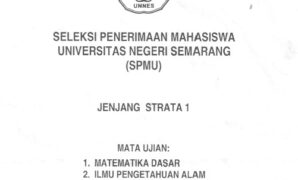 soal spmu unnes 2008