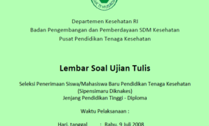 Soal Sipensimaru Diknakes 2008