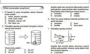 Prediksi soal ujian nasional smp 2013