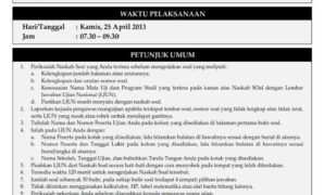 Soal dan Pembahasan UN IPA SMP 2013