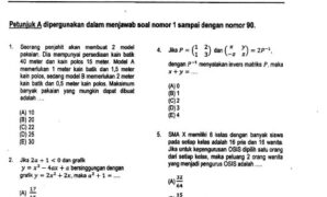 Soal SBMPTN 2014 + Kunci Jawaban